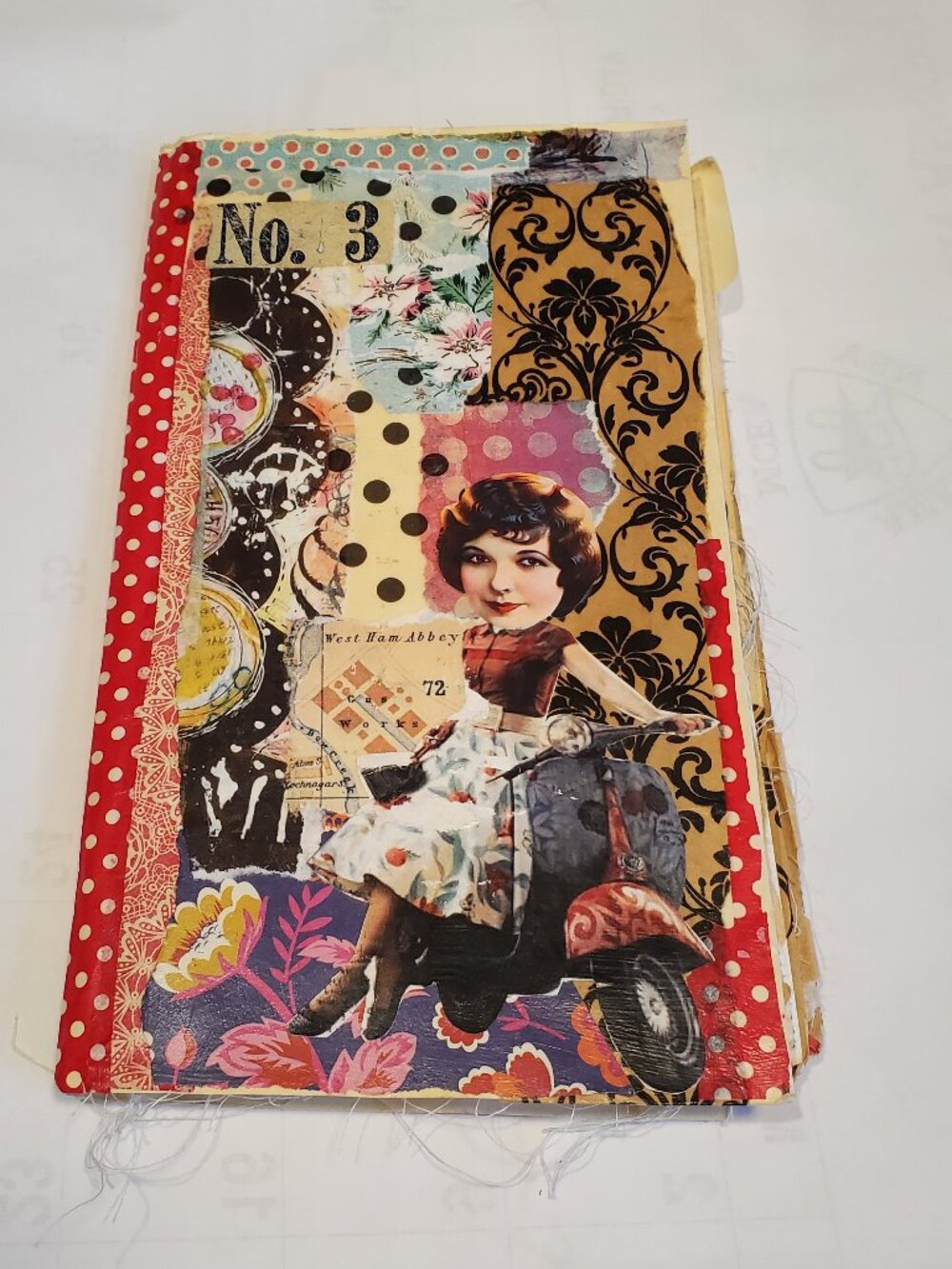 Handmade Junk Journal,  One of a Kind, You Finish It.